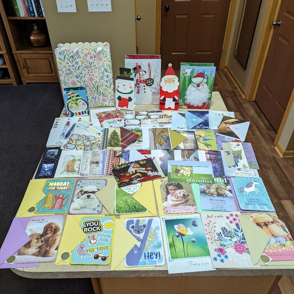 Greeting cards, envelopes lot - Picture 15 of 15